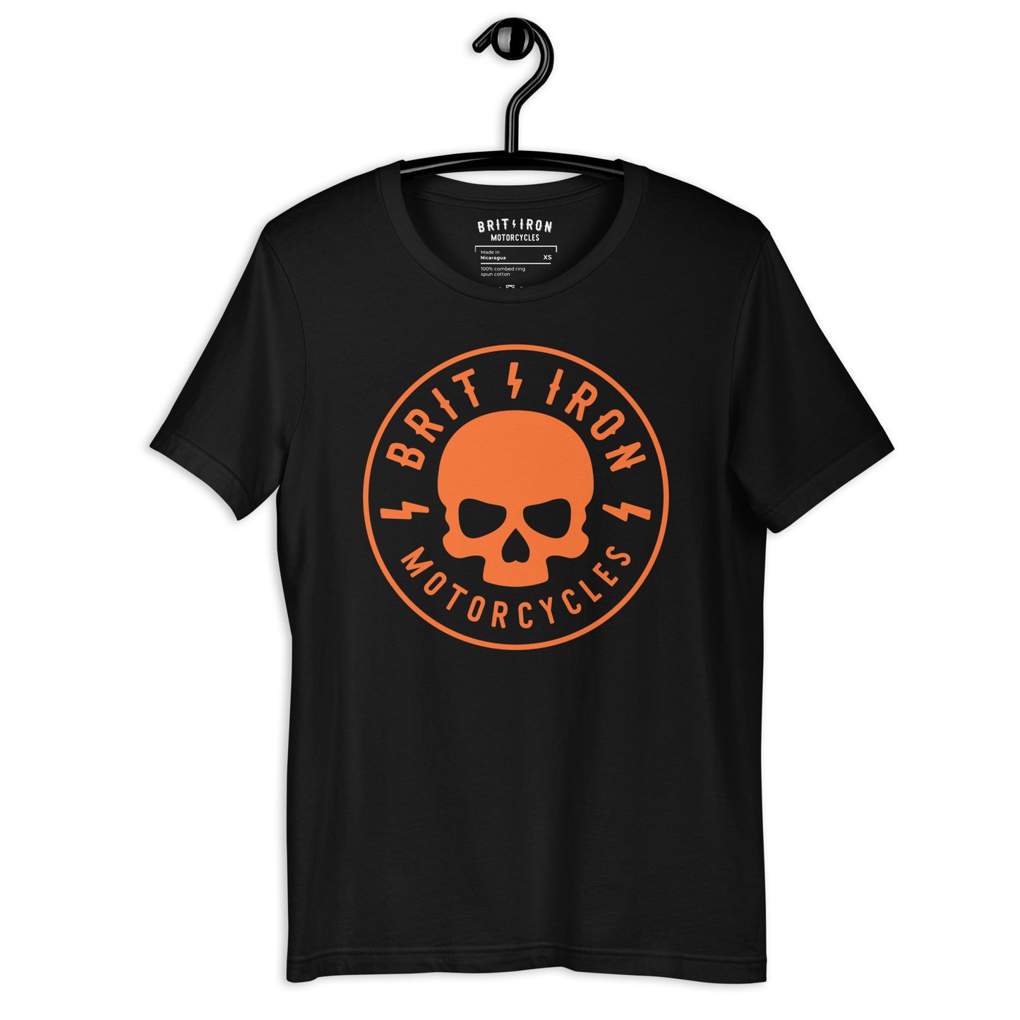 Brit Iron Skull - Orange